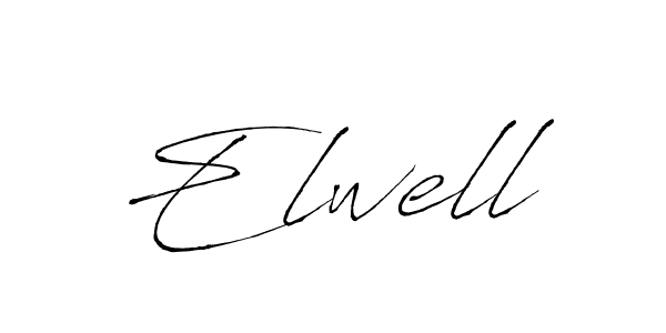 Best and Professional Signature Style for Elwell. Antro_Vectra Best Signature Style Collection. Elwell signature style 6 images and pictures png