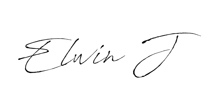 Make a beautiful signature design for name Elwin J. Use this online signature maker to create a handwritten signature for free. Elwin J signature style 6 images and pictures png