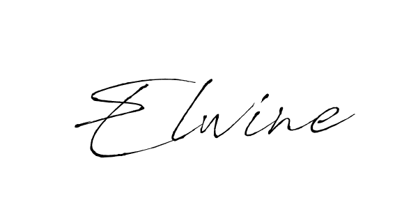 You should practise on your own different ways (Antro_Vectra) to write your name (Elwine) in signature. don't let someone else do it for you. Elwine signature style 6 images and pictures png