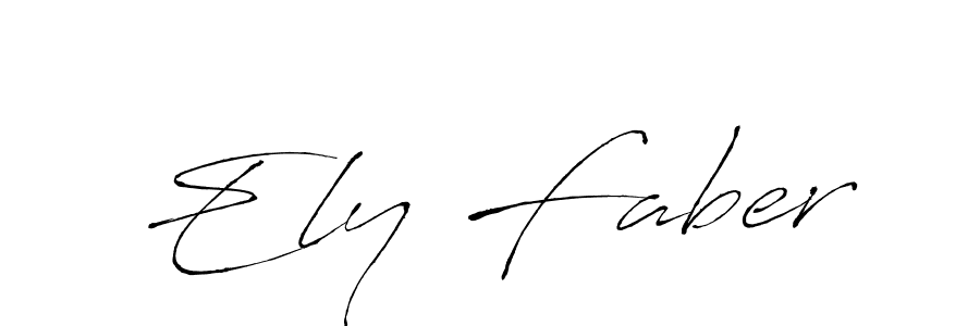 Antro_Vectra is a professional signature style that is perfect for those who want to add a touch of class to their signature. It is also a great choice for those who want to make their signature more unique. Get Ely Faber name to fancy signature for free. Ely Faber signature style 6 images and pictures png