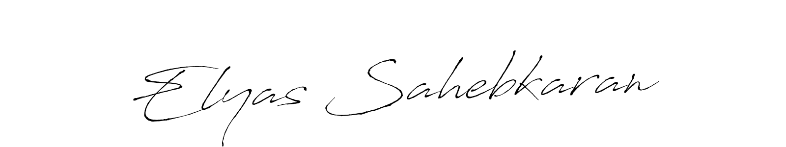 How to make Elyas Sahebkaran signature? Antro_Vectra is a professional autograph style. Create handwritten signature for Elyas Sahebkaran name. Elyas Sahebkaran signature style 6 images and pictures png