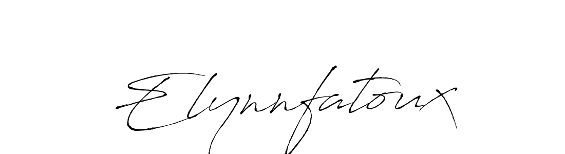 How to make Elynnfatoux signature? Antro_Vectra is a professional autograph style. Create handwritten signature for Elynnfatoux name. Elynnfatoux signature style 6 images and pictures png