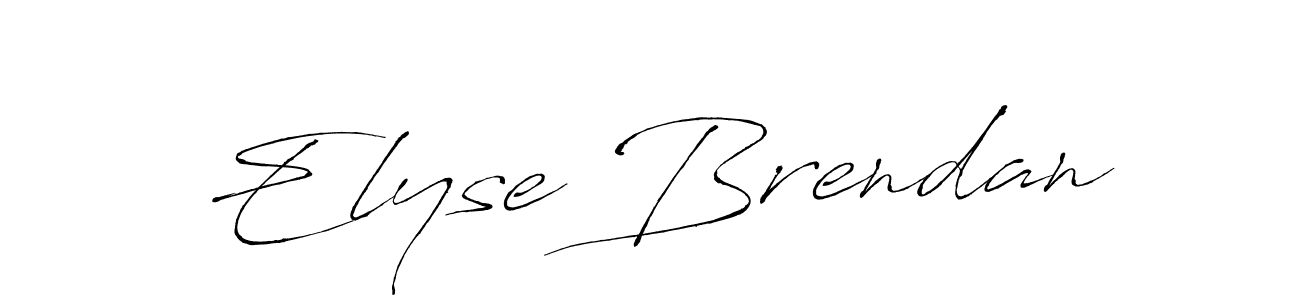 You can use this online signature creator to create a handwritten signature for the name Elyse Brendan. This is the best online autograph maker. Elyse Brendan signature style 6 images and pictures png