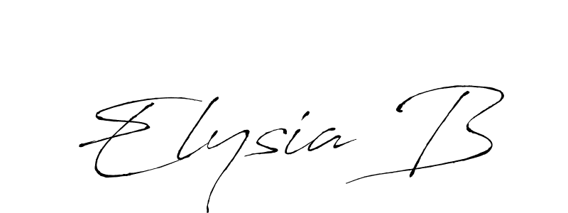 This is the best signature style for the Elysia B name. Also you like these signature font (Antro_Vectra). Mix name signature. Elysia B signature style 6 images and pictures png