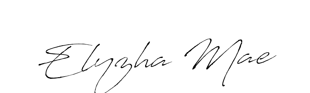 Antro_Vectra is a professional signature style that is perfect for those who want to add a touch of class to their signature. It is also a great choice for those who want to make their signature more unique. Get Elyzha Mae name to fancy signature for free. Elyzha Mae signature style 6 images and pictures png