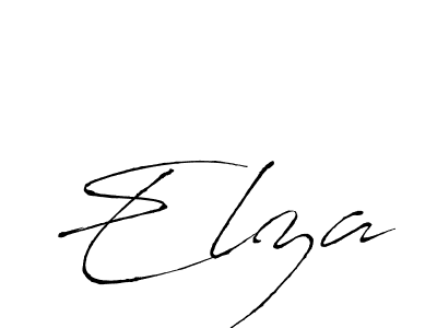 How to make Elza signature? Antro_Vectra is a professional autograph style. Create handwritten signature for Elza name. Elza signature style 6 images and pictures png