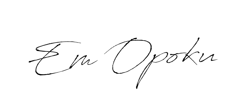 Make a beautiful signature design for name Em Opoku. Use this online signature maker to create a handwritten signature for free. Em Opoku signature style 6 images and pictures png