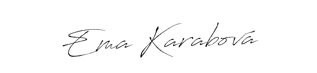 Also You can easily find your signature by using the search form. We will create Ema Karabová name handwritten signature images for you free of cost using Antro_Vectra sign style. Ema Karabová signature style 6 images and pictures png