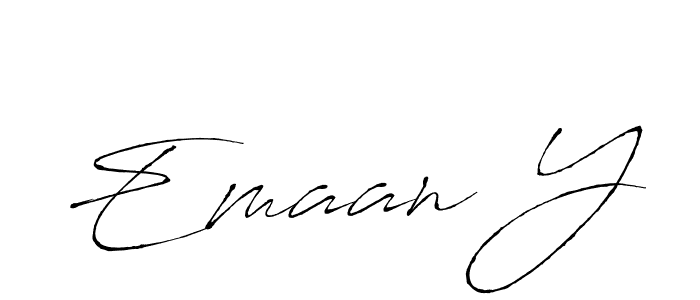 if you are searching for the best signature style for your name Emaan Y. so please give up your signature search. here we have designed multiple signature styles  using Antro_Vectra. Emaan Y signature style 6 images and pictures png