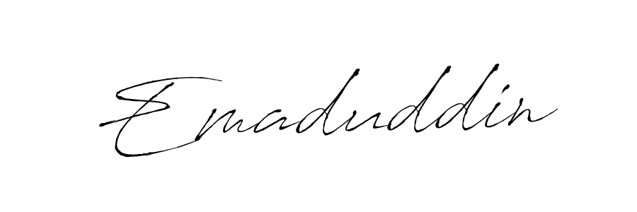 This is the best signature style for the Emaduddin name. Also you like these signature font (Antro_Vectra). Mix name signature. Emaduddin signature style 6 images and pictures png