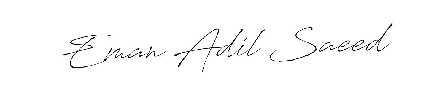 See photos of Eman Adil Saeed official signature by Spectra . Check more albums & portfolios. Read reviews & check more about Antro_Vectra font. Eman Adil Saeed signature style 6 images and pictures png