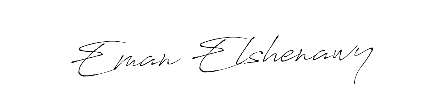 Also we have Eman Elshenawy name is the best signature style. Create professional handwritten signature collection using Antro_Vectra autograph style. Eman Elshenawy signature style 6 images and pictures png