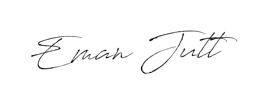 Also we have Eman Jutt name is the best signature style. Create professional handwritten signature collection using Antro_Vectra autograph style. Eman Jutt signature style 6 images and pictures png