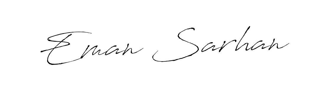 Make a beautiful signature design for name Eman Sarhan. Use this online signature maker to create a handwritten signature for free. Eman Sarhan signature style 6 images and pictures png