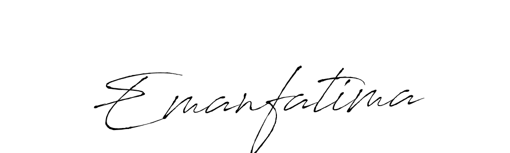 Similarly Antro_Vectra is the best handwritten signature design. Signature creator online .You can use it as an online autograph creator for name Emanfatima. Emanfatima signature style 6 images and pictures png