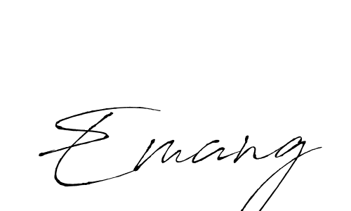 How to make Emang name signature. Use Antro_Vectra style for creating short signs online. This is the latest handwritten sign. Emang signature style 6 images and pictures png