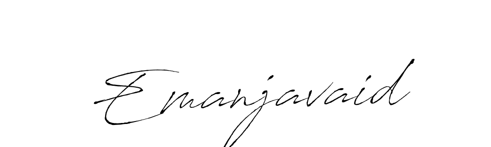 Also we have Emanjavaid name is the best signature style. Create professional handwritten signature collection using Antro_Vectra autograph style. Emanjavaid signature style 6 images and pictures png