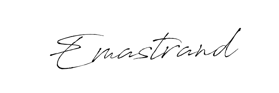Emastrand stylish signature style. Best Handwritten Sign (Antro_Vectra) for my name. Handwritten Signature Collection Ideas for my name Emastrand. Emastrand signature style 6 images and pictures png