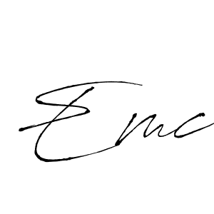You should practise on your own different ways (Antro_Vectra) to write your name (Emc) in signature. don't let someone else do it for you. Emc signature style 6 images and pictures png