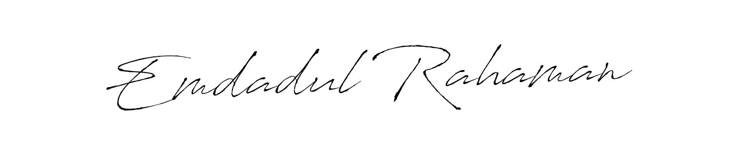 Make a beautiful signature design for name Emdadul Rahaman. Use this online signature maker to create a handwritten signature for free. Emdadul Rahaman signature style 6 images and pictures png