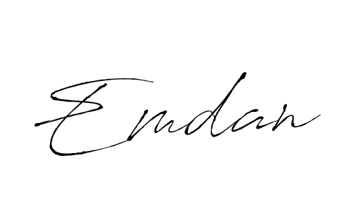 Also we have Emdan name is the best signature style. Create professional handwritten signature collection using Antro_Vectra autograph style. Emdan signature style 6 images and pictures png