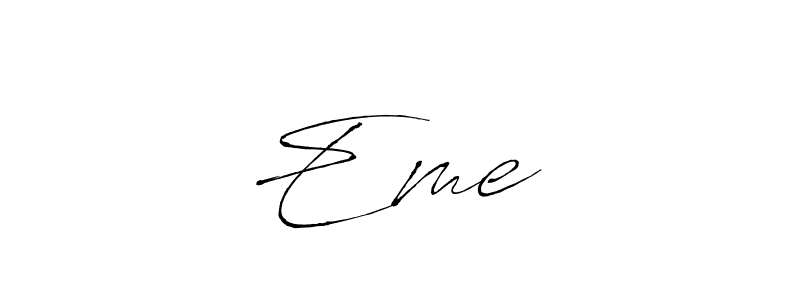 The best way (Antro_Vectra) to make a short signature is to pick only two or three words in your name. The name Eme⁹³ include a total of six letters. For converting this name. Eme⁹³ signature style 6 images and pictures png