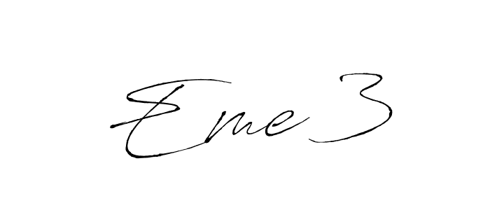This is the best signature style for the Eme⁹3 name. Also you like these signature font (Antro_Vectra). Mix name signature. Eme⁹3 signature style 6 images and pictures png