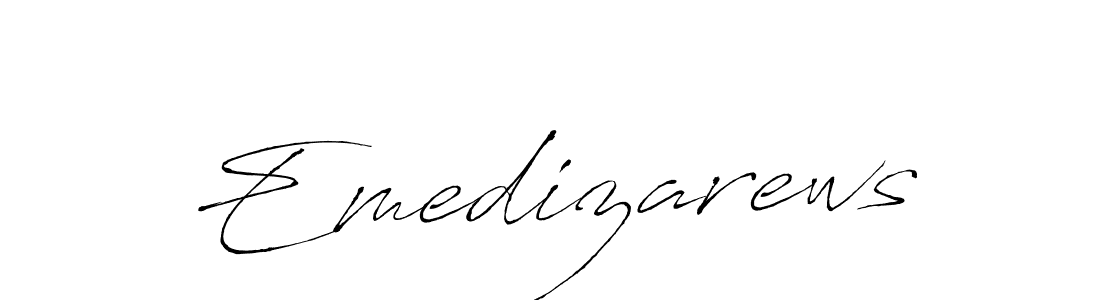 Once you've used our free online signature maker to create your best signature Antro_Vectra style, it's time to enjoy all of the benefits that Emedizarews name signing documents. Emedizarews signature style 6 images and pictures png