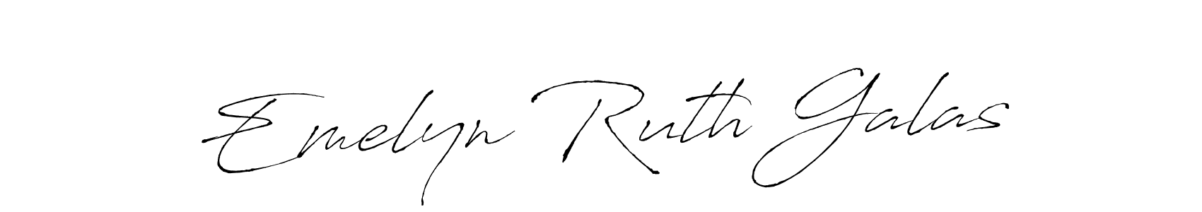 Make a beautiful signature design for name Emelyn Ruth Galas. With this signature (Antro_Vectra) style, you can create a handwritten signature for free. Emelyn Ruth Galas signature style 6 images and pictures png