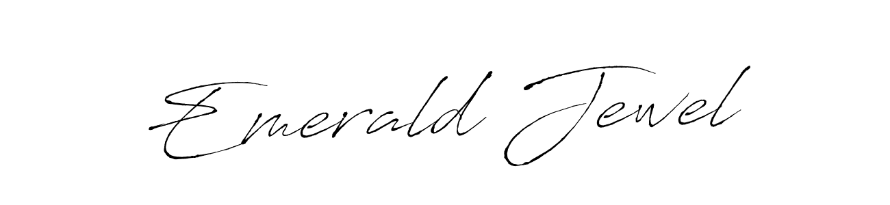 Design your own signature with our free online signature maker. With this signature software, you can create a handwritten (Antro_Vectra) signature for name Emerald Jewel. Emerald Jewel signature style 6 images and pictures png