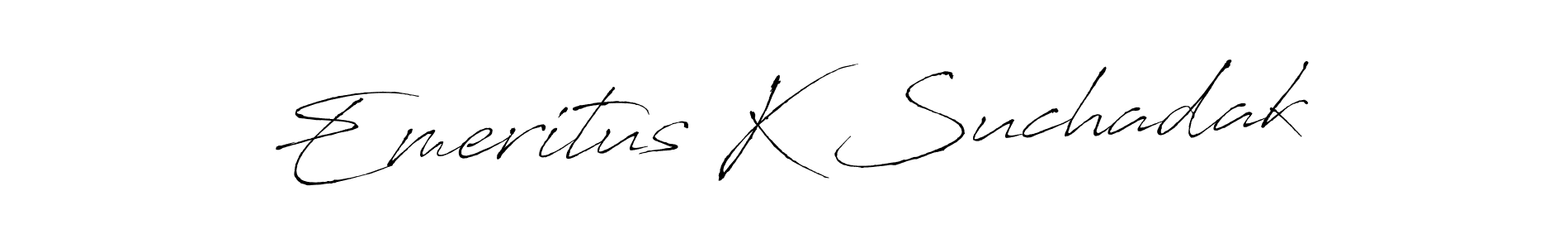 Best and Professional Signature Style for Emeritus K Suchadak. Antro_Vectra Best Signature Style Collection. Emeritus K Suchadak signature style 6 images and pictures png