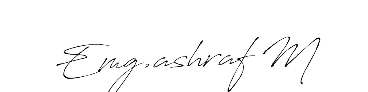 How to Draw Emg.ashraf M signature style? Antro_Vectra is a latest design signature styles for name Emg.ashraf M. Emg.ashraf M signature style 6 images and pictures png