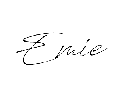 Also You can easily find your signature by using the search form. We will create Emie name handwritten signature images for you free of cost using Antro_Vectra sign style. Emie signature style 6 images and pictures png