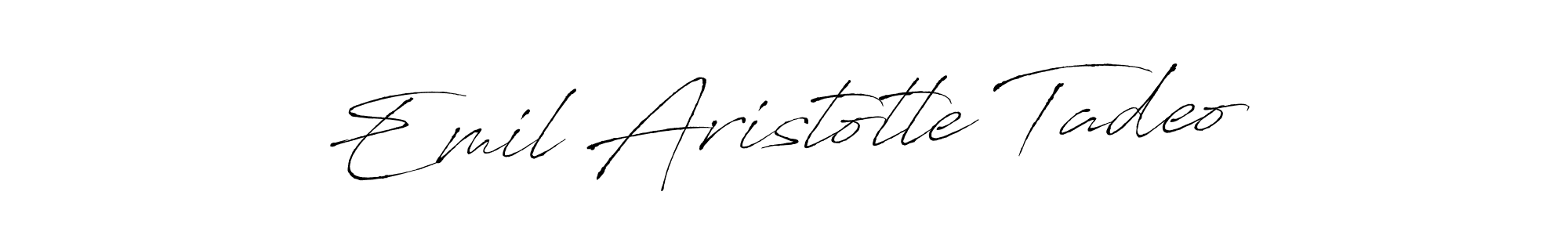 Check out images of Autograph of Emil Aristotle Tadeo name. Actor Emil Aristotle Tadeo Signature Style. Antro_Vectra is a professional sign style online. Emil Aristotle Tadeo signature style 6 images and pictures png