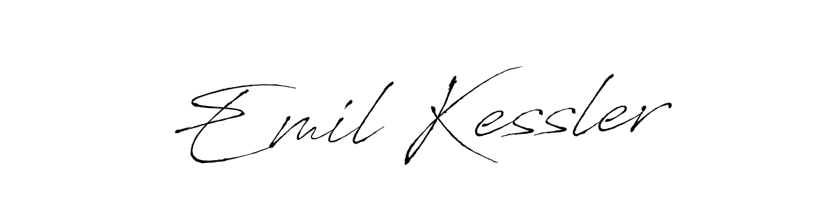 Design your own signature with our free online signature maker. With this signature software, you can create a handwritten (Antro_Vectra) signature for name Emil Kessler. Emil Kessler signature style 6 images and pictures png