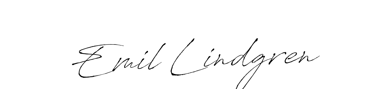 Antro_Vectra is a professional signature style that is perfect for those who want to add a touch of class to their signature. It is also a great choice for those who want to make their signature more unique. Get Emil Lindgren name to fancy signature for free. Emil Lindgren signature style 6 images and pictures png