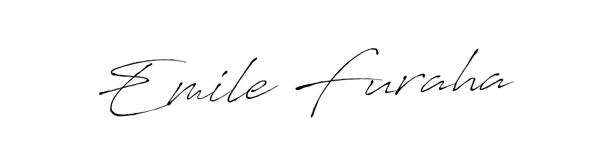 Create a beautiful signature design for name Emile Furaha. With this signature (Antro_Vectra) fonts, you can make a handwritten signature for free. Emile Furaha signature style 6 images and pictures png