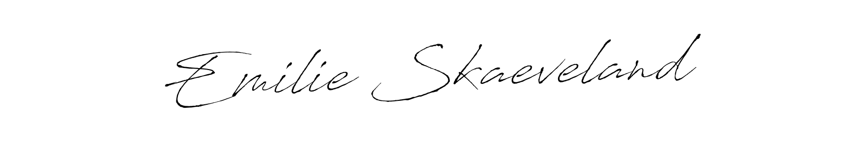 Once you've used our free online signature maker to create your best signature Antro_Vectra style, it's time to enjoy all of the benefits that Emilie Skaeveland name signing documents. Emilie Skaeveland signature style 6 images and pictures png