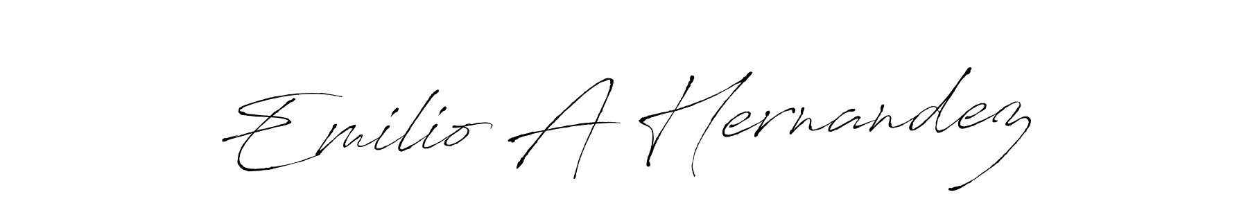 Make a beautiful signature design for name Emilio A Hernandez. Use this online signature maker to create a handwritten signature for free. Emilio A Hernandez signature style 6 images and pictures png