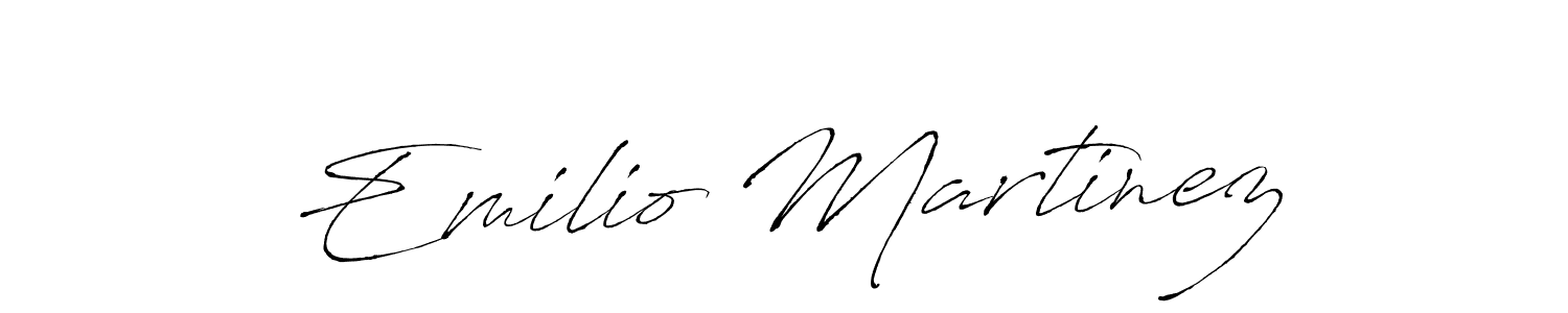 It looks lik you need a new signature style for name Emilio Martinez. Design unique handwritten (Antro_Vectra) signature with our free signature maker in just a few clicks. Emilio Martinez signature style 6 images and pictures png