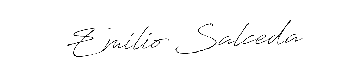 It looks lik you need a new signature style for name Emilio Salceda. Design unique handwritten (Antro_Vectra) signature with our free signature maker in just a few clicks. Emilio Salceda signature style 6 images and pictures png