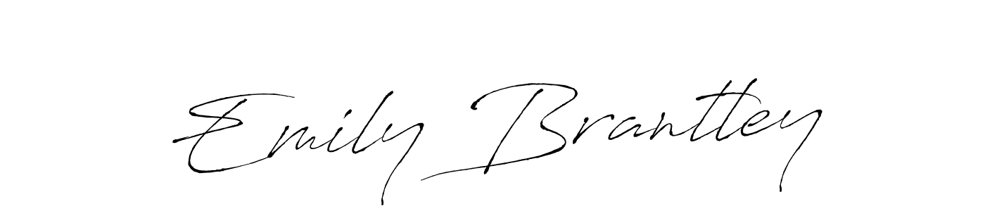 Use a signature maker to create a handwritten signature online. With this signature software, you can design (Antro_Vectra) your own signature for name Emily Brantley. Emily Brantley signature style 6 images and pictures png