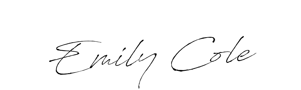 Best and Professional Signature Style for Emily Cole. Antro_Vectra Best Signature Style Collection. Emily Cole signature style 6 images and pictures png