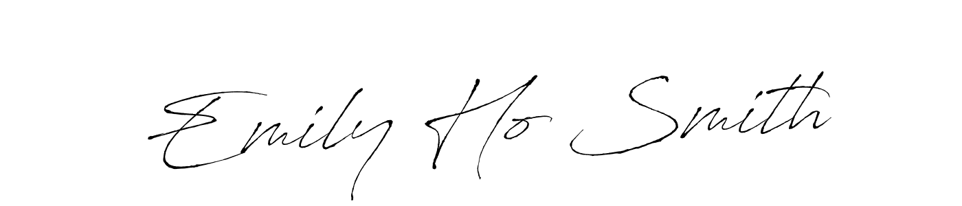 This is the best signature style for the Emily Ho Smith name. Also you like these signature font (Antro_Vectra). Mix name signature. Emily Ho Smith signature style 6 images and pictures png