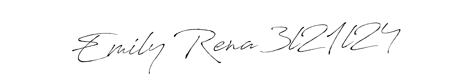 Antro_Vectra is a professional signature style that is perfect for those who want to add a touch of class to their signature. It is also a great choice for those who want to make their signature more unique. Get Emily Rena 3l21l24 name to fancy signature for free. Emily Rena 3l21l24 signature style 6 images and pictures png