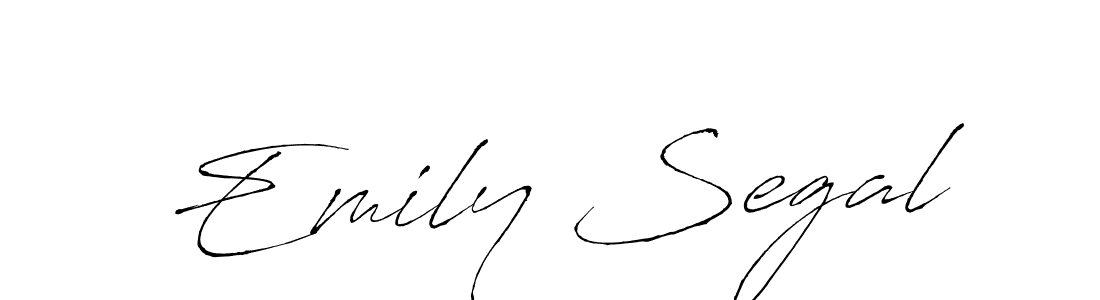 You should practise on your own different ways (Antro_Vectra) to write your name (Emily Segal) in signature. don't let someone else do it for you. Emily Segal signature style 6 images and pictures png