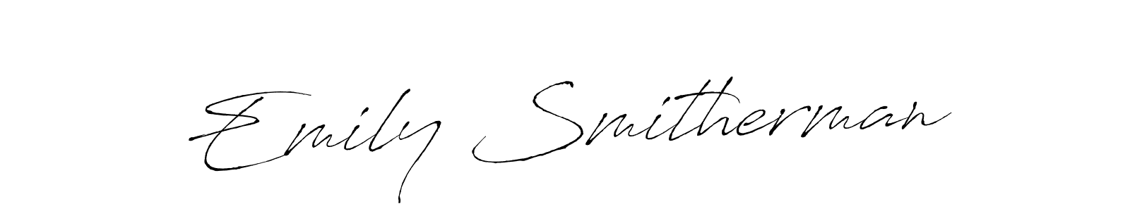 Also we have Emily Smitherman name is the best signature style. Create professional handwritten signature collection using Antro_Vectra autograph style. Emily Smitherman signature style 6 images and pictures png