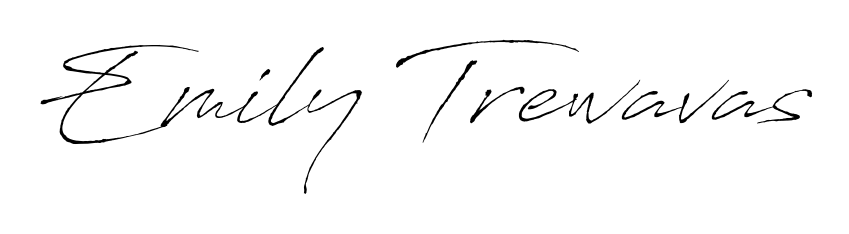 Generate high-definition signature styles for Emily Trewavas. The Antro_Vectra typeface ensures crisp legibility and sophisticated design. Emily Trewavas signature style 6 images and pictures png