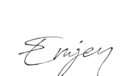Similarly Antro_Vectra is the best handwritten signature design. Signature creator online .You can use it as an online autograph creator for name Emjey. Emjey signature style 6 images and pictures png