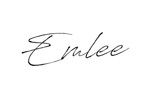 This is the best signature style for the Emlee name. Also you like these signature font (Antro_Vectra). Mix name signature. Emlee signature style 6 images and pictures png